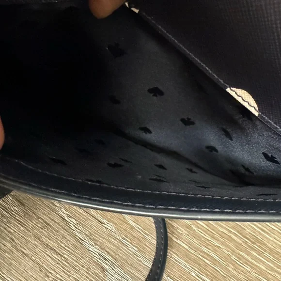 Kate Spade Navy and Cream Crossbody Bag - Picture 12 of 14